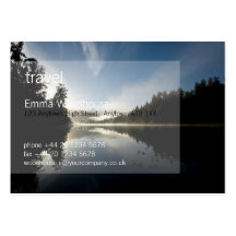Travel 4 (Left) · Business Card Template