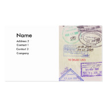travel agencies business card