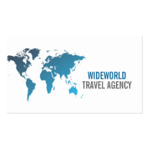 Travel Agency, Agent, Vacation Business Card
