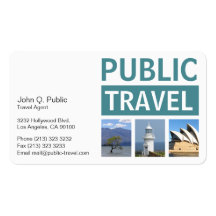 Travel Agency Business Card