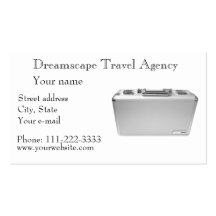 Travel agency business card