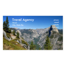 Travel Agency Business Cards