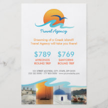 Travel Agency Tourism Tour Operator flyer