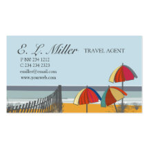 Travel Agent Business Card