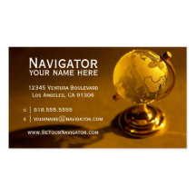 Travel Agent Business Card