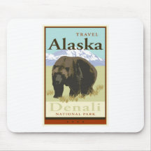 Travel Alaska Mouse Pad