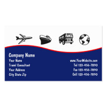Travel Business Cards
