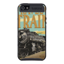Travel By Train iPhone 5 Cases