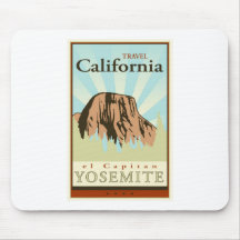 Travel California Mouse Mat