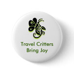 Travel Critters Bring Joy Buttons