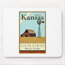 Travel Kansas Mousepads