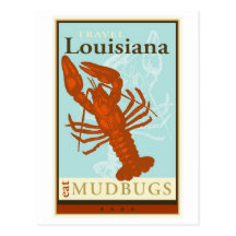 Travel Louisiana Postcards