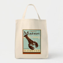 Travel Maine Canvas Bags