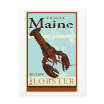 Travel Maine Postcard
