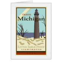 Travel Michigan Greeting Card