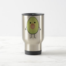 travel mug - avocado