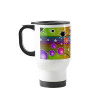 Travel Mug - BIG BANG BLACK HOLES POP ART