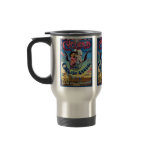 Travel Mug: Vintage Bicycle Art: Cyclist Year Book