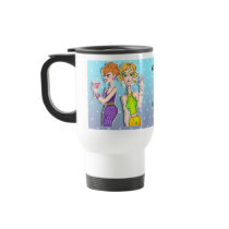Travel Mugs - Three Martini Divas