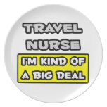 Travel Nurse .. I'm Kind of a Big Deal Plate