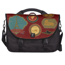 Travel Retro Laptop Bag