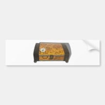 TravelBoxCompass060910Shadows Bumper Stickers