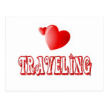 Travelling Hearts Postcard
