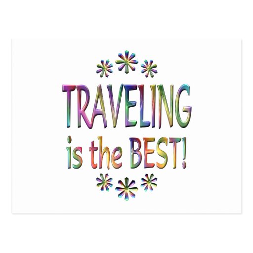 Travelling is the Best Post Cards