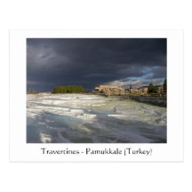Travertines - Pamukkale (Turkey) Postcard