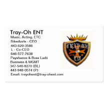 Tray-Oh  business cards