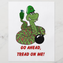 Tread on Me! Flyer