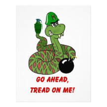 Tread on Me! Letterhead