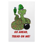 Tread on Me! stationery