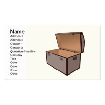 Treasure box business cards