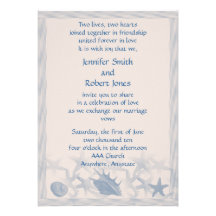 Treasure by the Sea Invitation