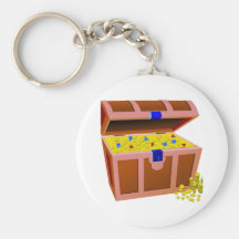 Treasure Chest Key Chains