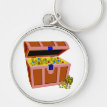 Treasure Chest Keychain