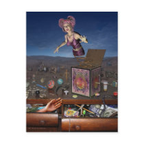 Treasure Chest Post Card