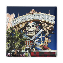 Treasure Island Sign Fridge Magnets