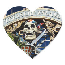 Treasure Island Sign Stickers