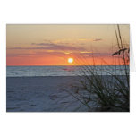 Treasure Island Sunset, Version C, Note Card