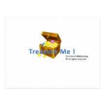 Treasure Me Postcard