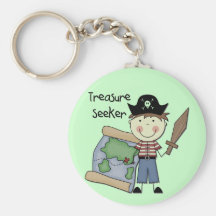 Treasure Seeker - Boy Tshirts and Gifts Key Chains