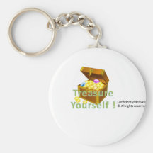 Treasure yourself key chains