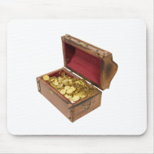 TreasureChestGold100309 Mouse Pad