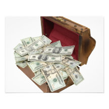TreasureChestMoney100309 Personalized Invite