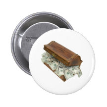 TreasureChestMoneyOpening100309 Pinback Button