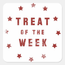 Treat of the Week Stickers