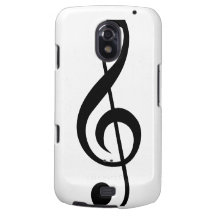 Treble Clef G-Clef Musical Symbol Galaxy Nexus Cover