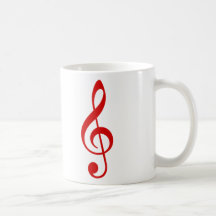 Treble Clef Mug
